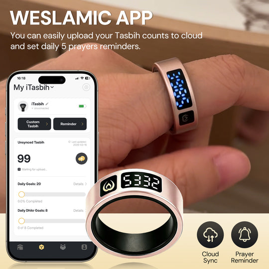 Weslamic iTasbih - Peace 1 (Newly launched vibration alert function)