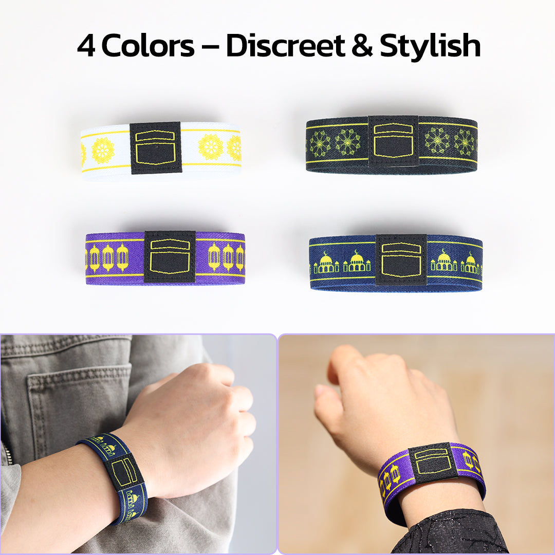 Muslim NFC Hadith Bracelet for Gift Giving | Tourist souvenirs and gifts from Saudi Arabia | Islamic NFC bracelet | Daily Hadith via NFC