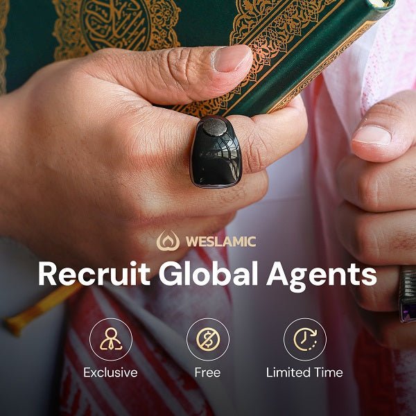 Weslamic iTasbih – Intelligenter Dhikr-Ring – Weslamic