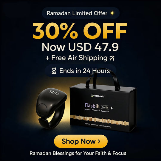 Weslamic iTasbih - Glaube +(5 Größen in einem)