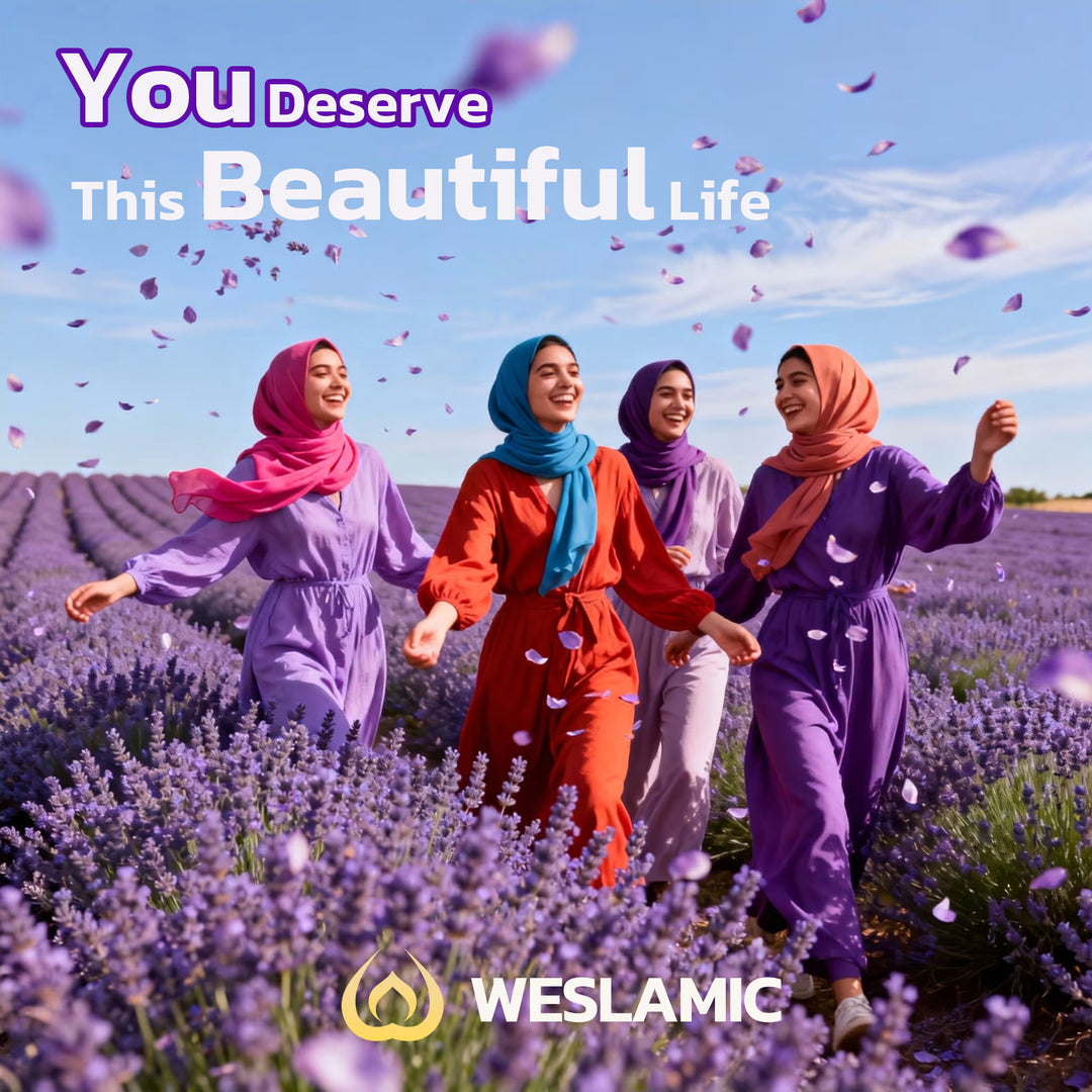 Weslamic iTasbih Style Lavande pour Belle Dame