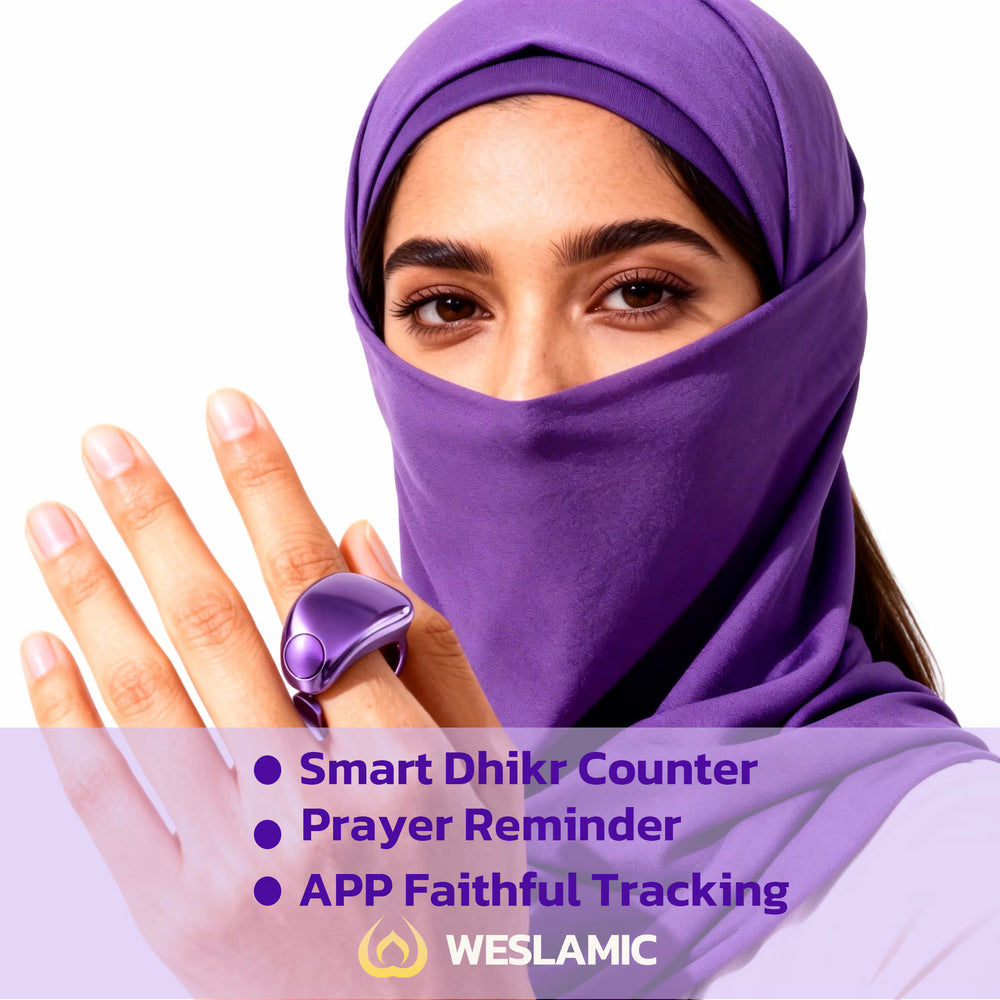 Weslamic iTasbih Gaya Lavender untuk Wanita Cantik