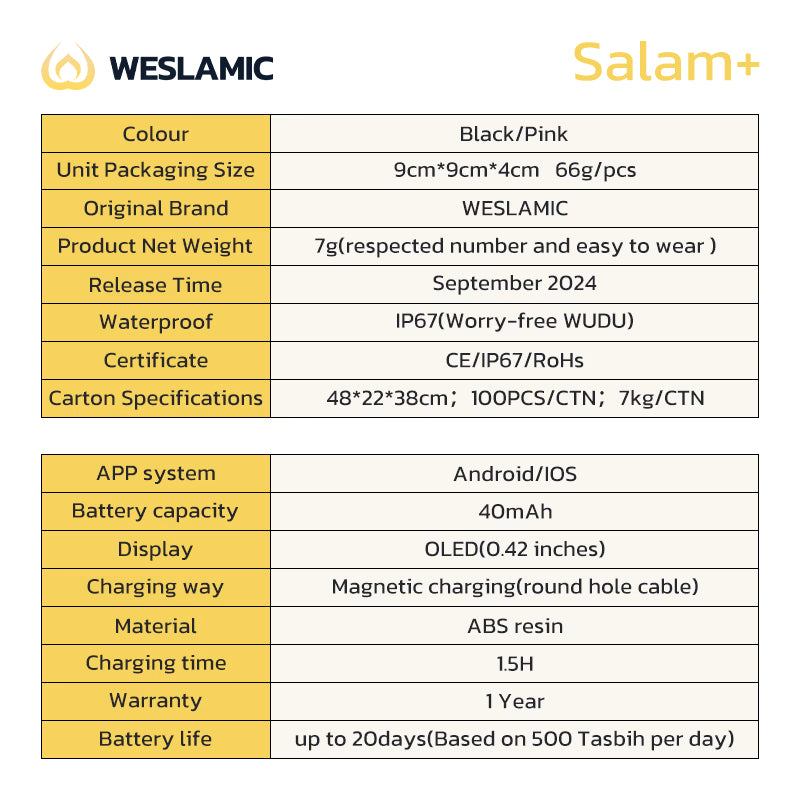 Weslamic iTasbih - Salam+ (3 Beden Bir Arada)