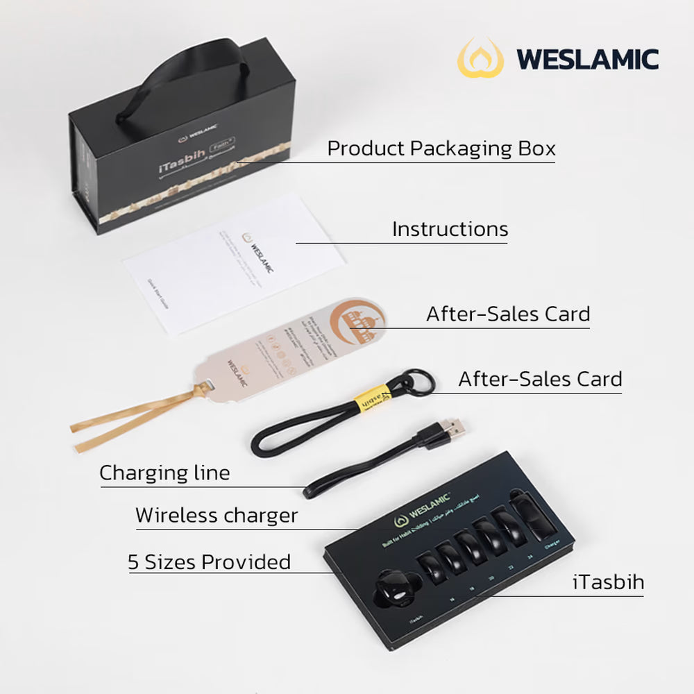 Weslamic iTasbih - Faith + (5 Beden Bir Arada)